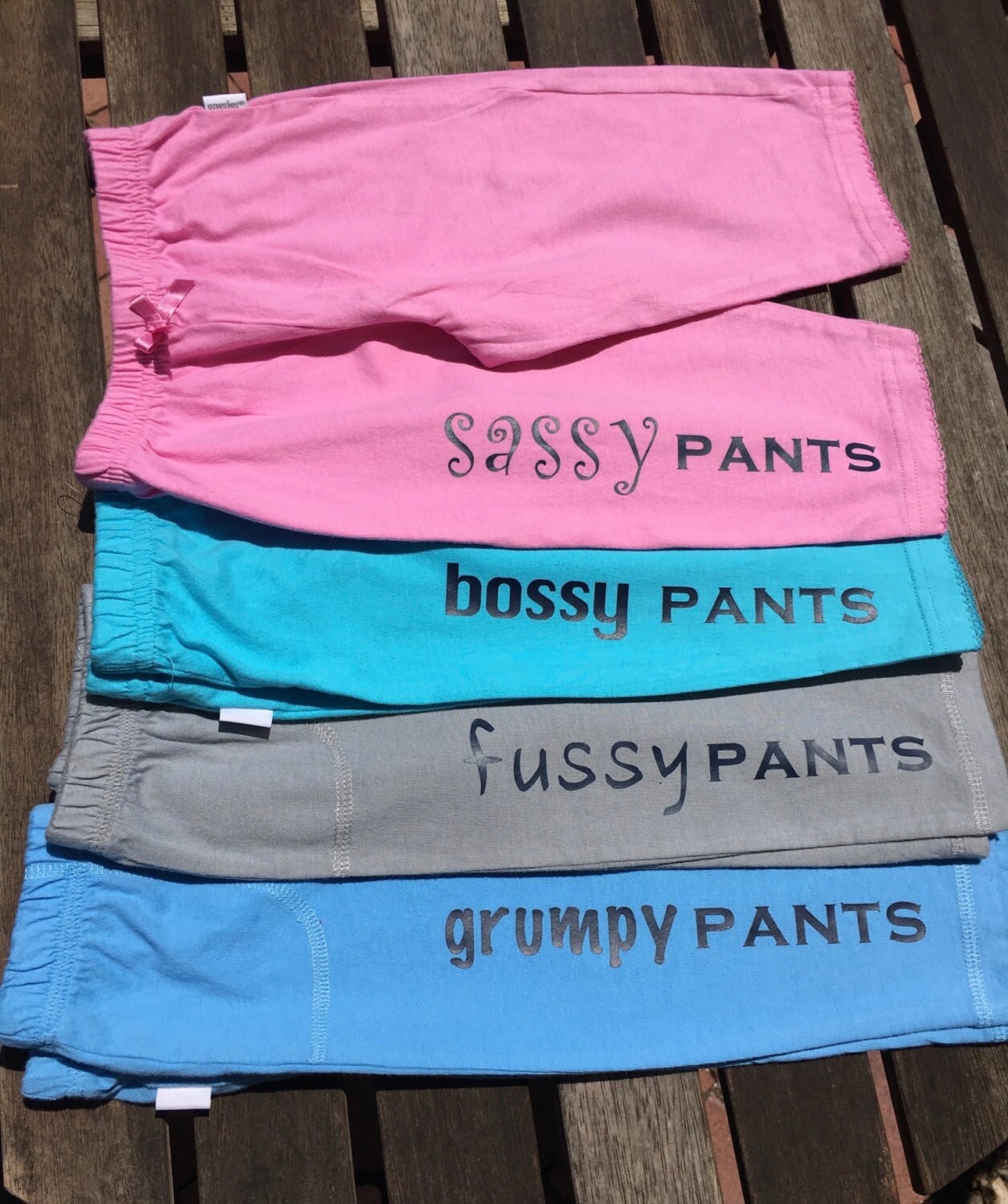 Sassy pants. Sassy bossy fussy or grumpy pants. by LullaBabywear
