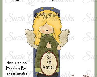 Christmas Fudge Candy Bar Wrappers set 3 in 2 sizes