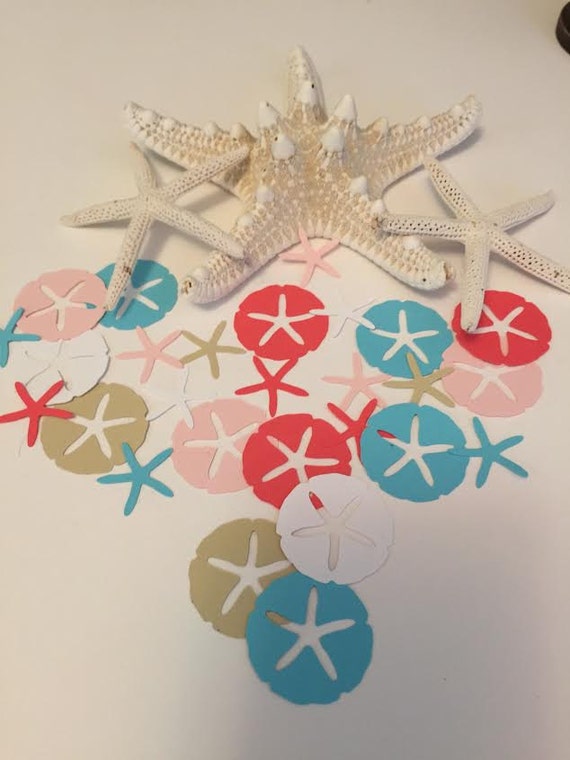 Items similar to Beach Wedding Confetti 500 Pieces Coral Reef on Etsy