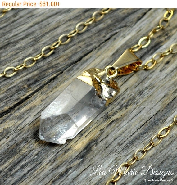 mini crystal necklace