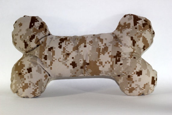 camo dog pillow