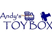 Personalized Toy Box Decal - Wall Decal - Vinyl Wall Decals, Room Decal, Custom Name Decal, Playroom Decal