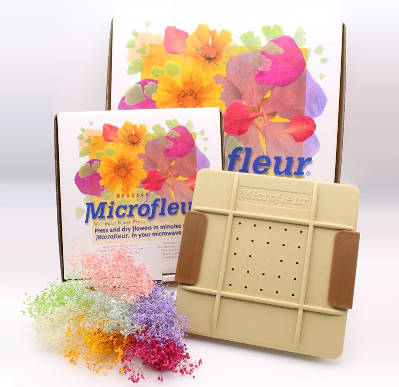 The Regular 5 Press13cm Microfleur microwave flower press