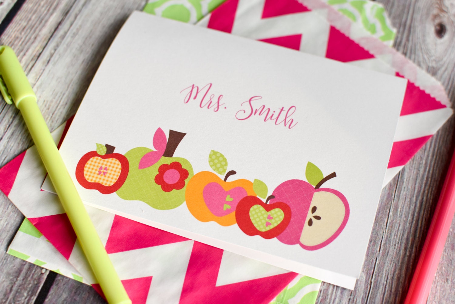 Teacher's Personalized Stationery / Personalized