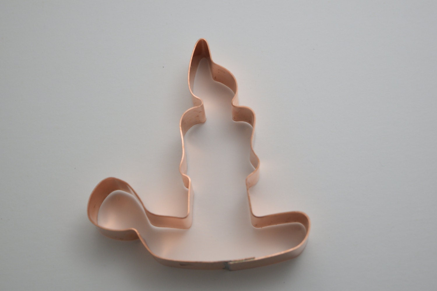 Old Fashioned Candle Stick Cookie Cutter Hand Crafted by The