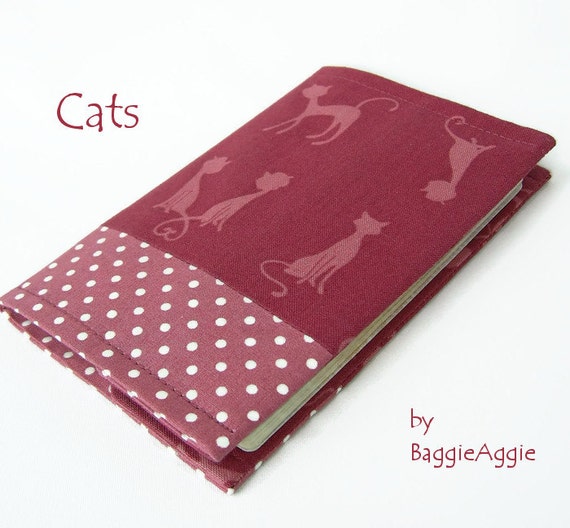 CATS: Dusky Pink Passport Cover / Holder / Wallet