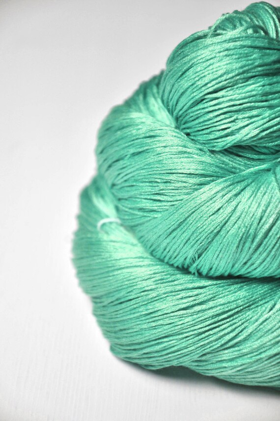 Green Sea Silk Lace Yarn