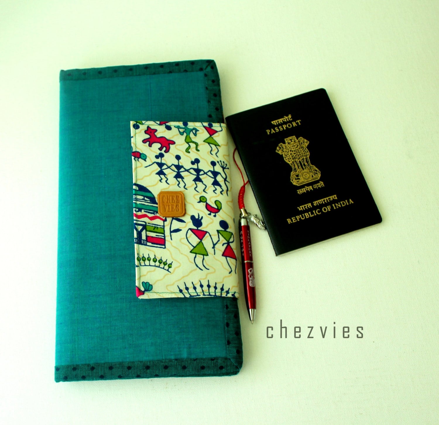Family Passport Wallet passport holder travel wallet by chezvies