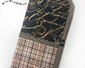 Passport Airline Ticket Boarding Pass Drivers License Credit card Cellphone Organizer Wallet For Travel Wine Calligraphy