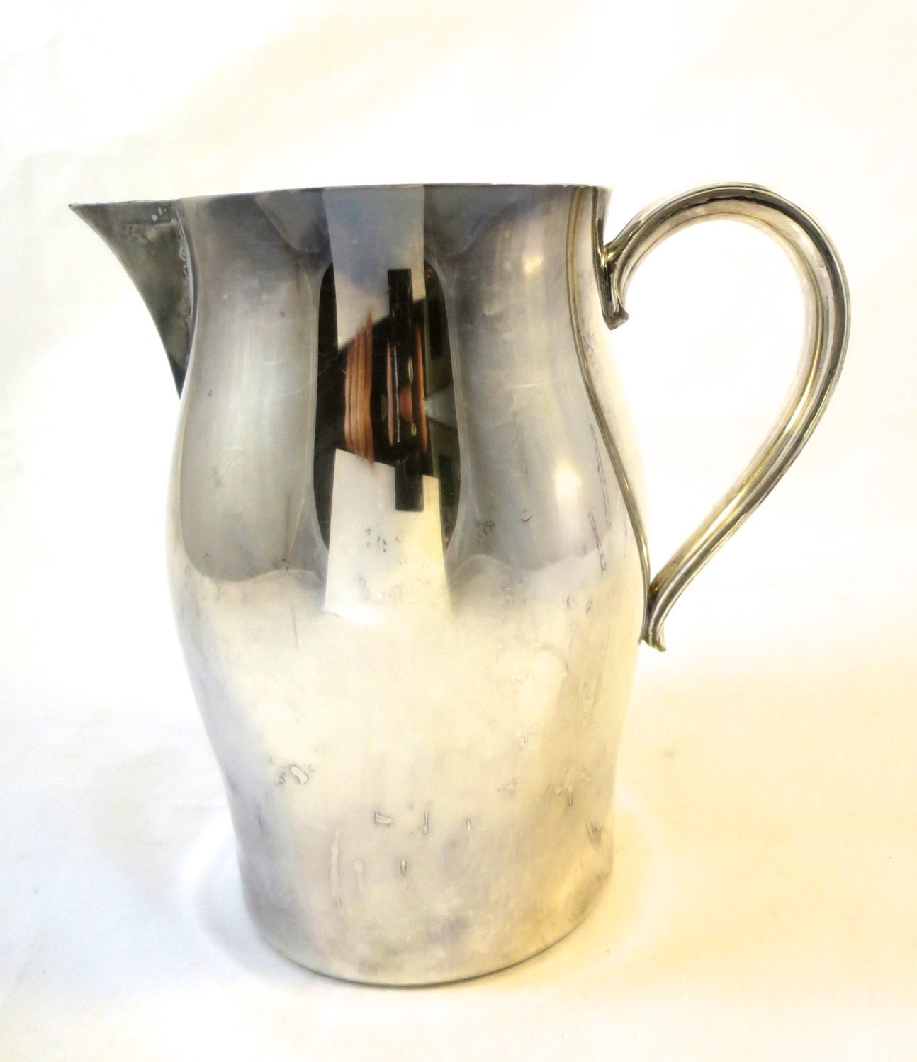 Vintage Silver Plate Pitcher Wm. Rogers by BonniesVintageAttic