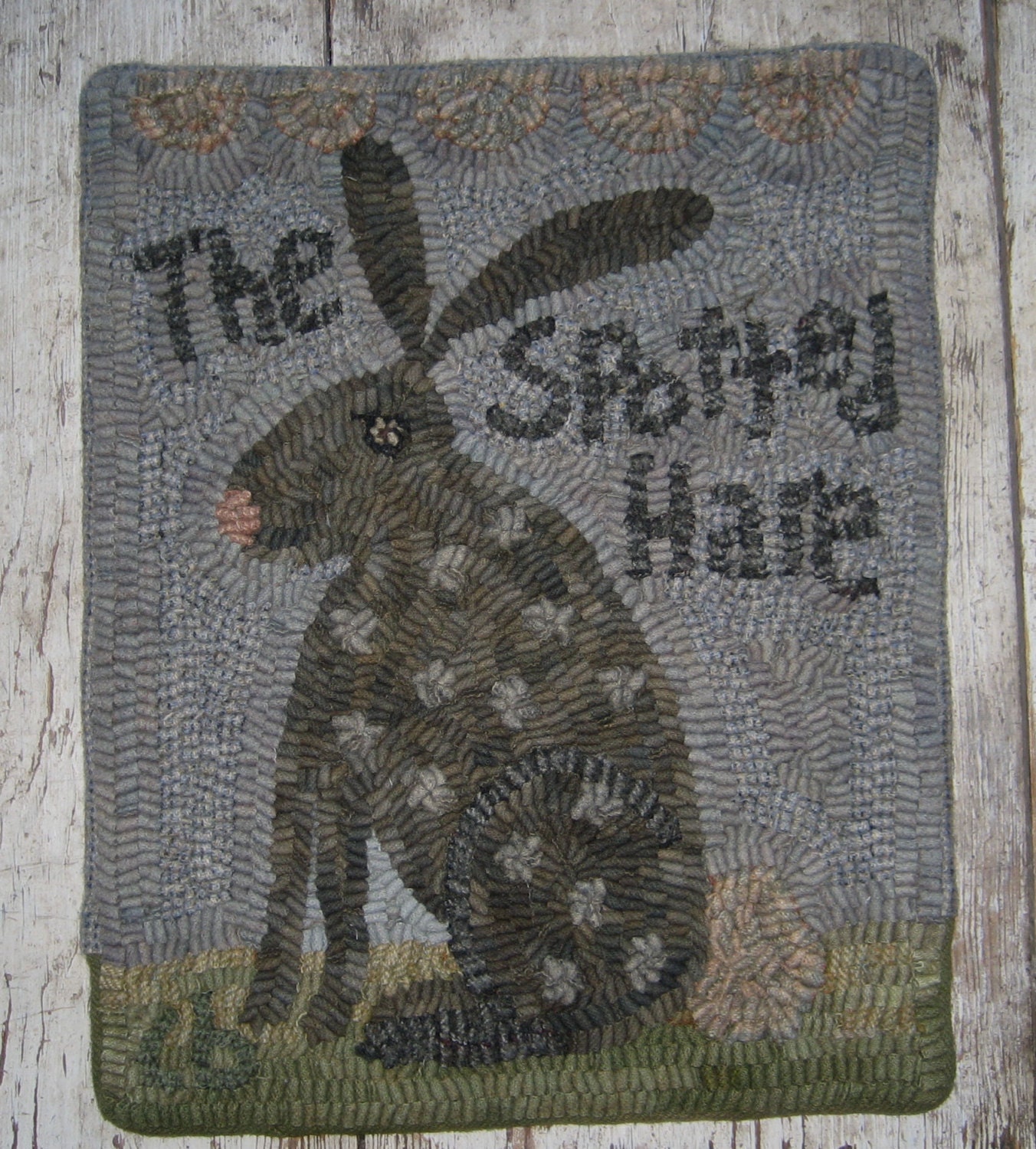 Primitive Rug Hooking PatternSpotted Hare