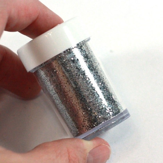 Silver Non Toxic Glitter / approximately by SKWOriginalsbySummer