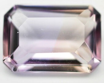 2.70 Ct. Nice Natural Genuine Gem Stone Octagon Bi Color Ametrine - Free shipping