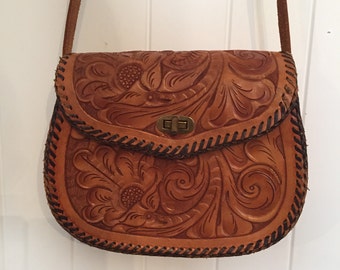 Tooled purse | Etsy