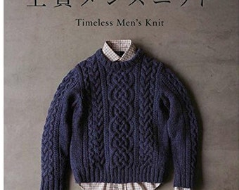 Men's Knit ( Let's knit series) Book Craft Pattern Book Japanese