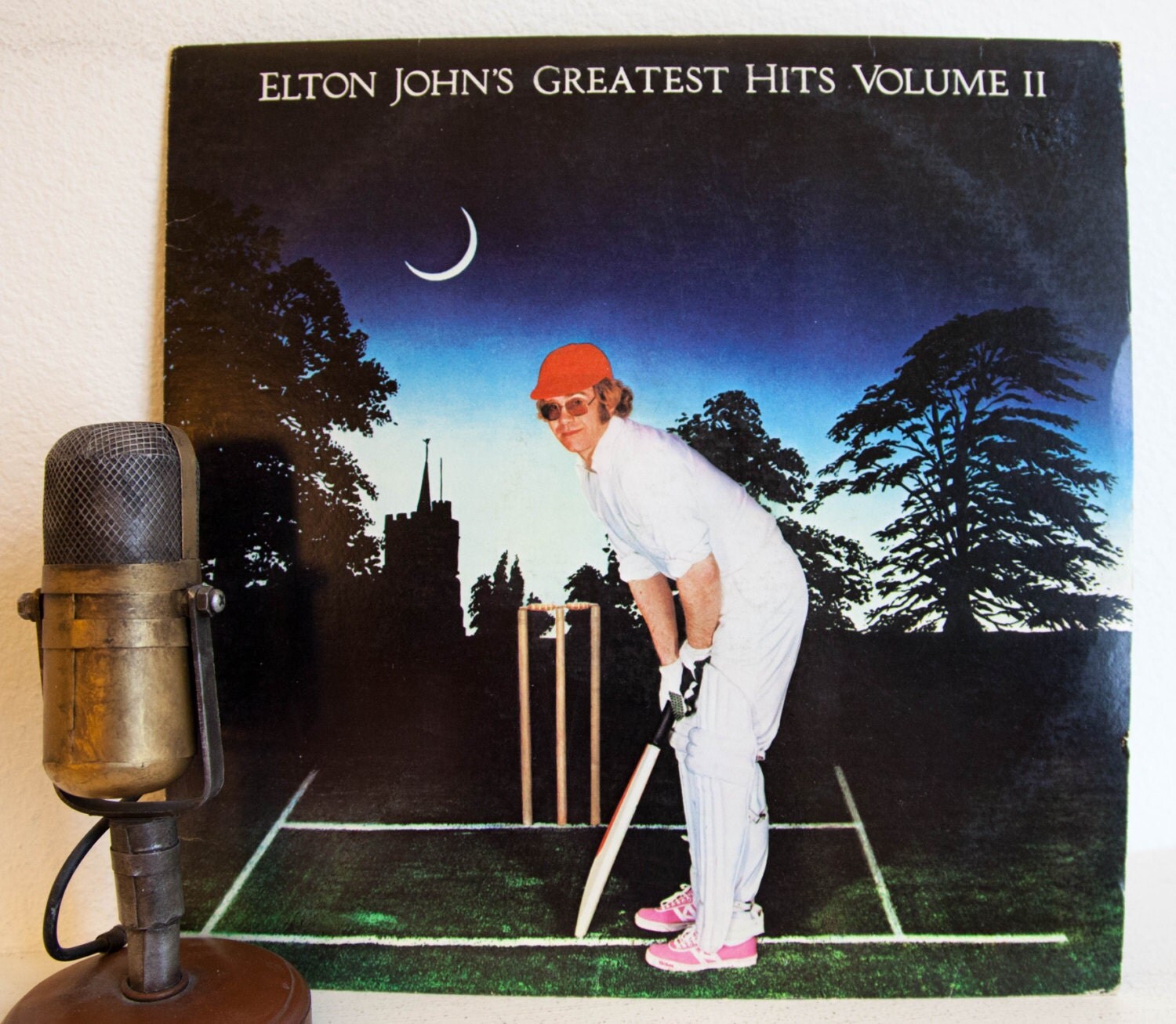Elton John Vinyl Record Album LP Vintage 1970s by DropTheNeedle
