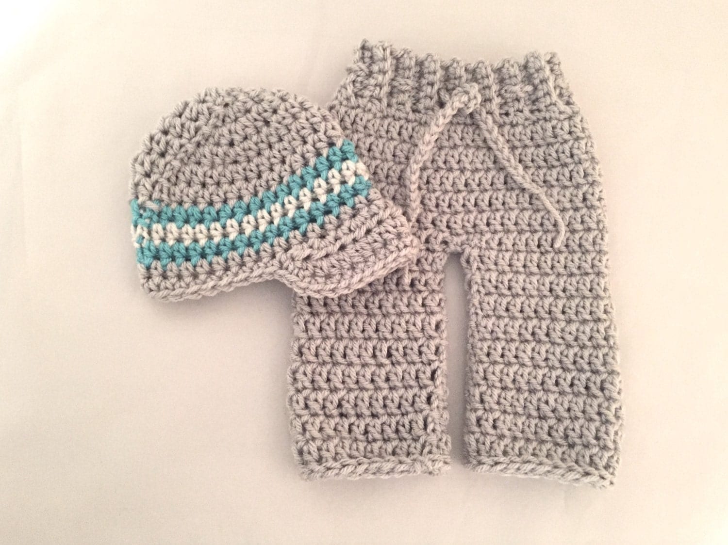 Newborn Crochet Outfit Newborn Photo Outfit Newborn Boy
