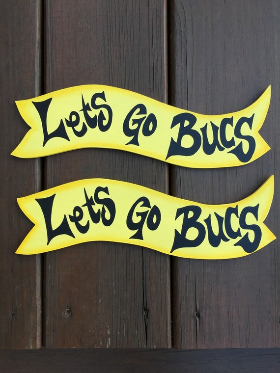 Lets Go Bucs banners