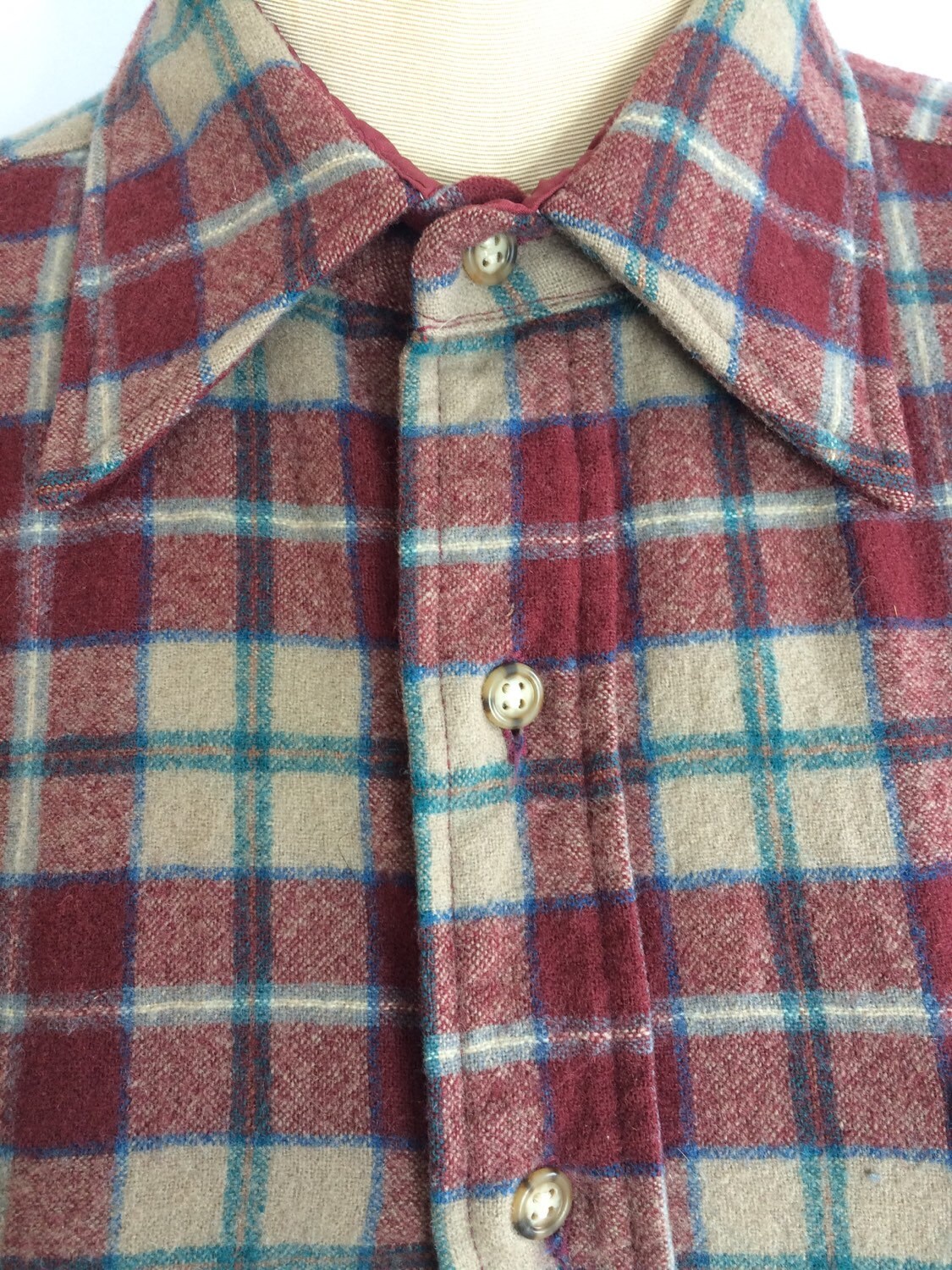 RESERVED Vintage Pendleton Button Up Flannel Shirt