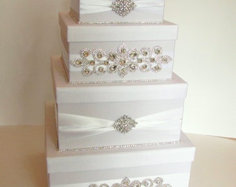 Wedding Card Boxes Card Holders and Couture by LaceyClaireDesigns