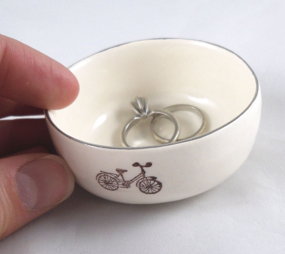 CUSTOM RING HOLDER personalize wedding gift idea by ElyciaCamille