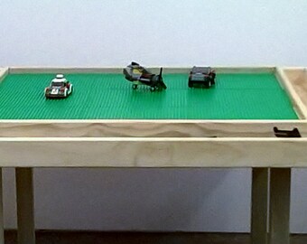 lego table with trough