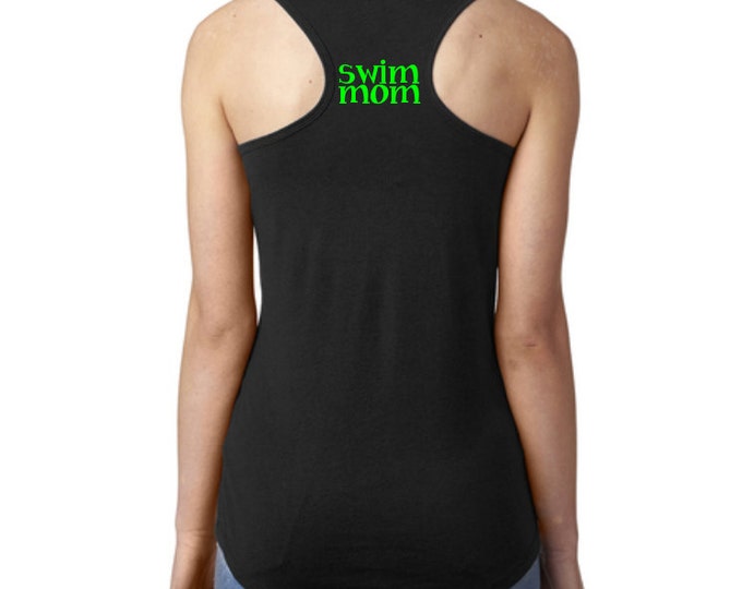 My Kids Swim, So I Sweat Workout Tank | Graphic Tees, Women's Tank Top, Fitness Shirt, Gym Tank, Graphic Tank, Gym Shirt