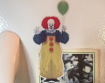 IT Pennywise Clown fridge magnet