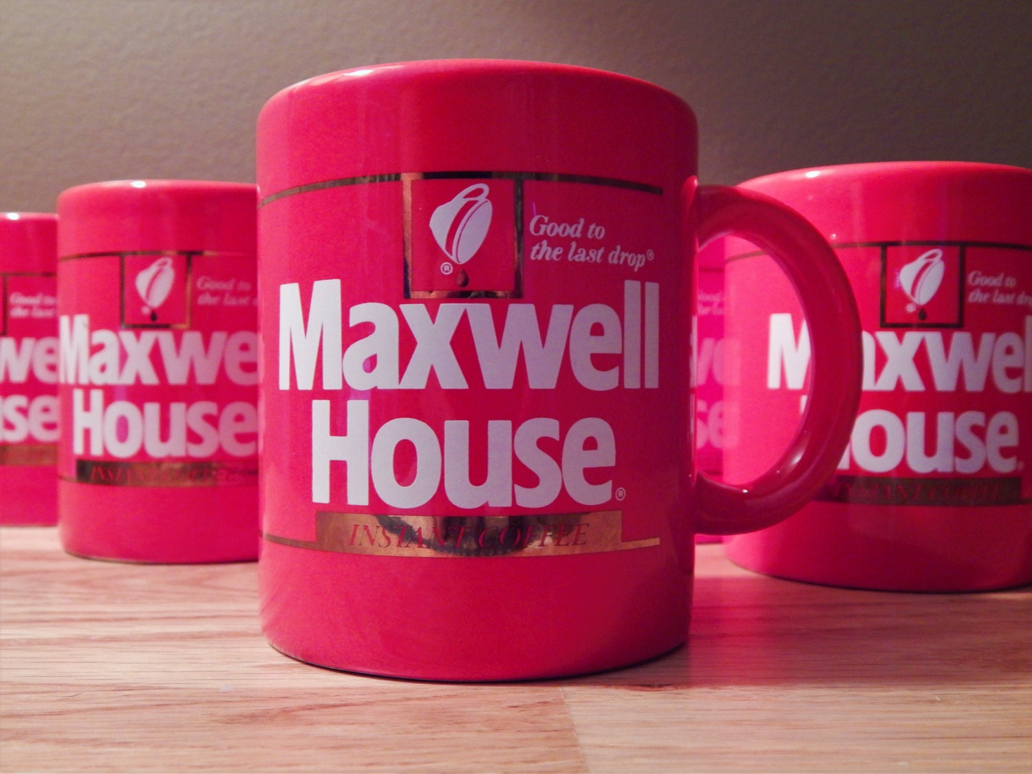 Vintage Maxwell House Instant Coffee Mug