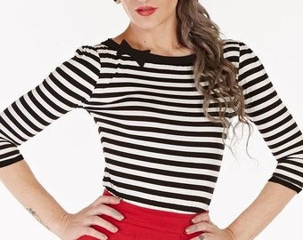Beatnik Stripe Top