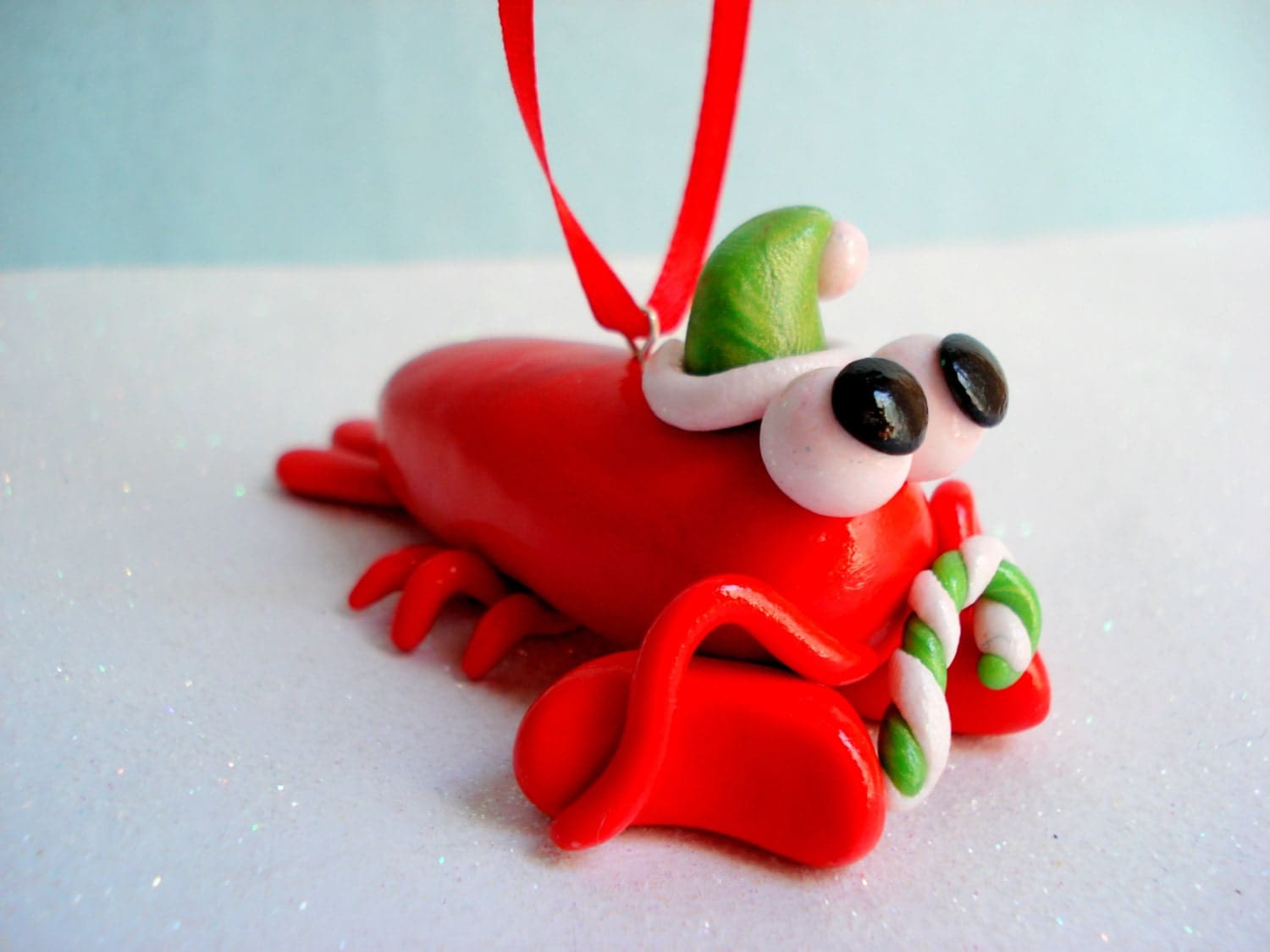 Lobster Christmas Ornament Beach Christmas by MagicalGifties