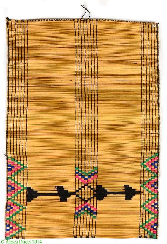 Zulu Mat Icansi with Embroidery South Africa African 87901
