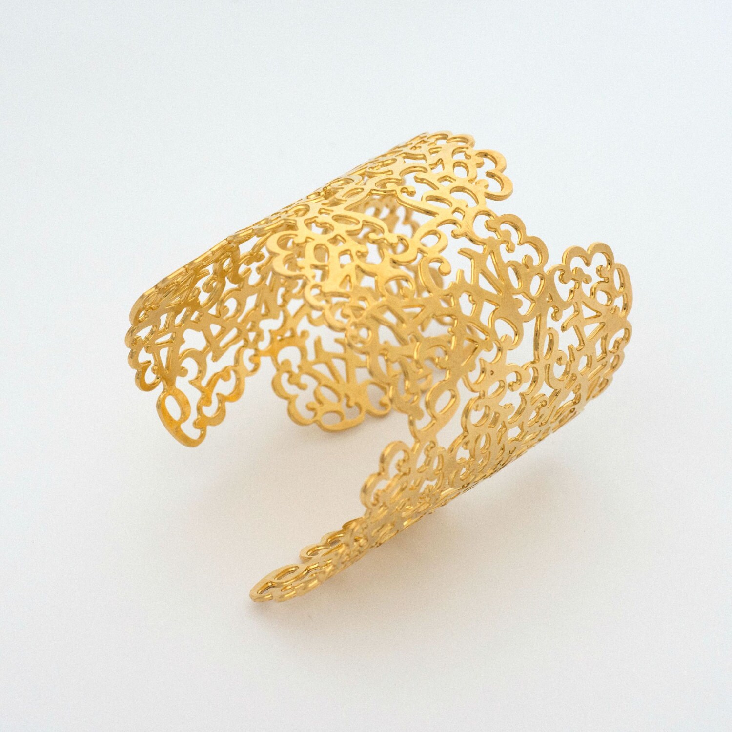 Gold Cuff Bracelet Statement Cuff Bracelet Statement Gold