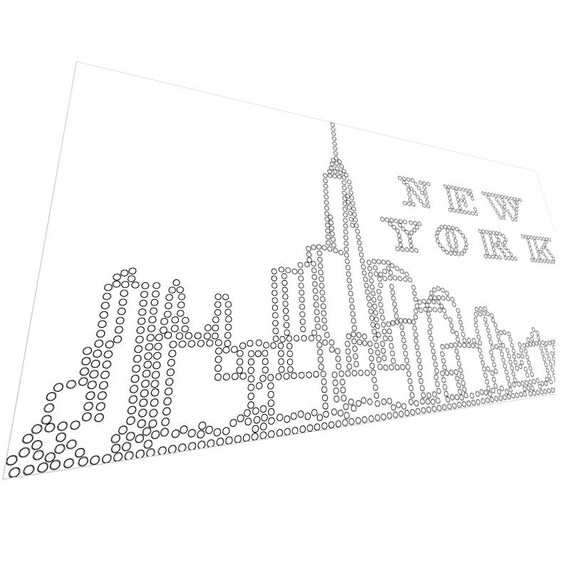 Items similar to Rhinestone template. Pattern to make rhinestones ...