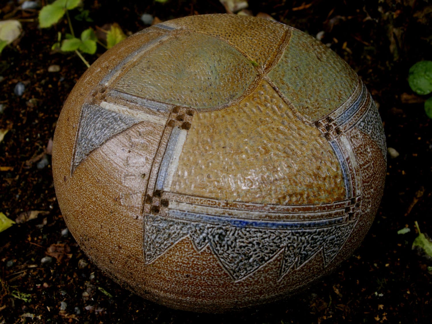 large textured garden sphere large textured garden sphere