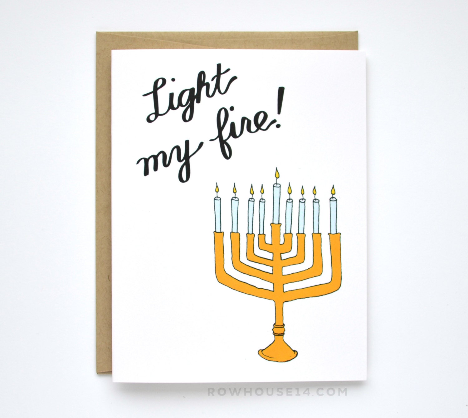 Funny Hanukkah Card Sexy Hanukkah Card Light My Fire