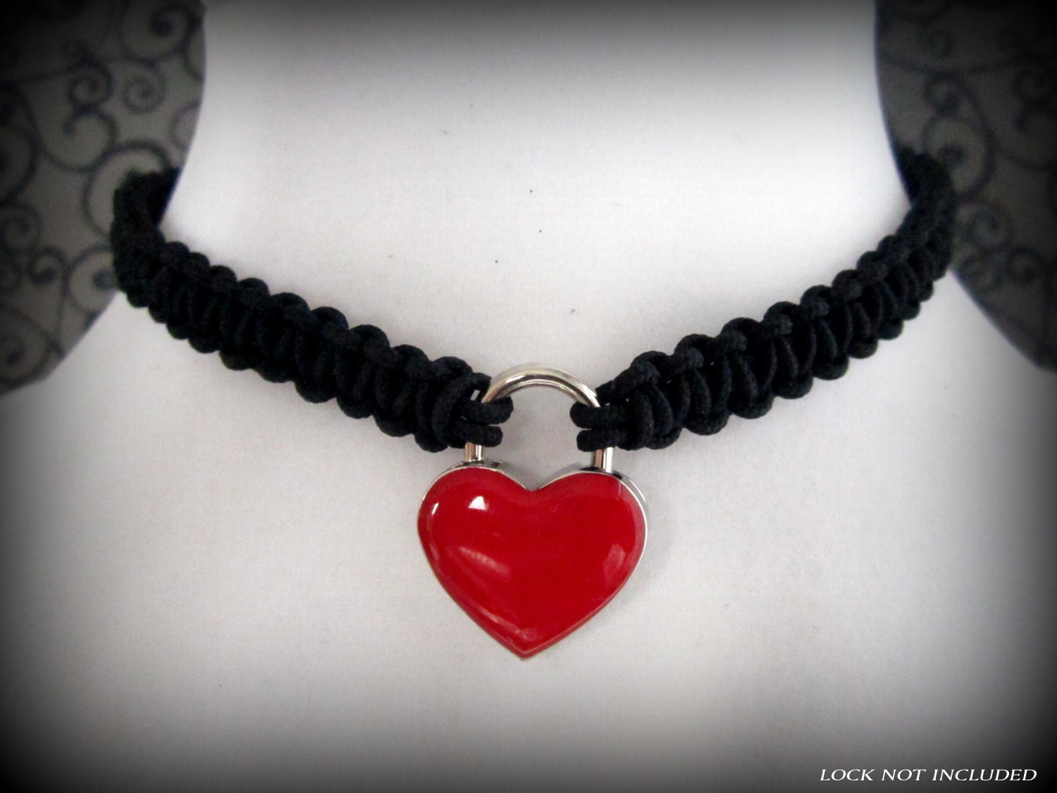 Locking Collar For Lock Jewelry Discreet Slave Day Collar