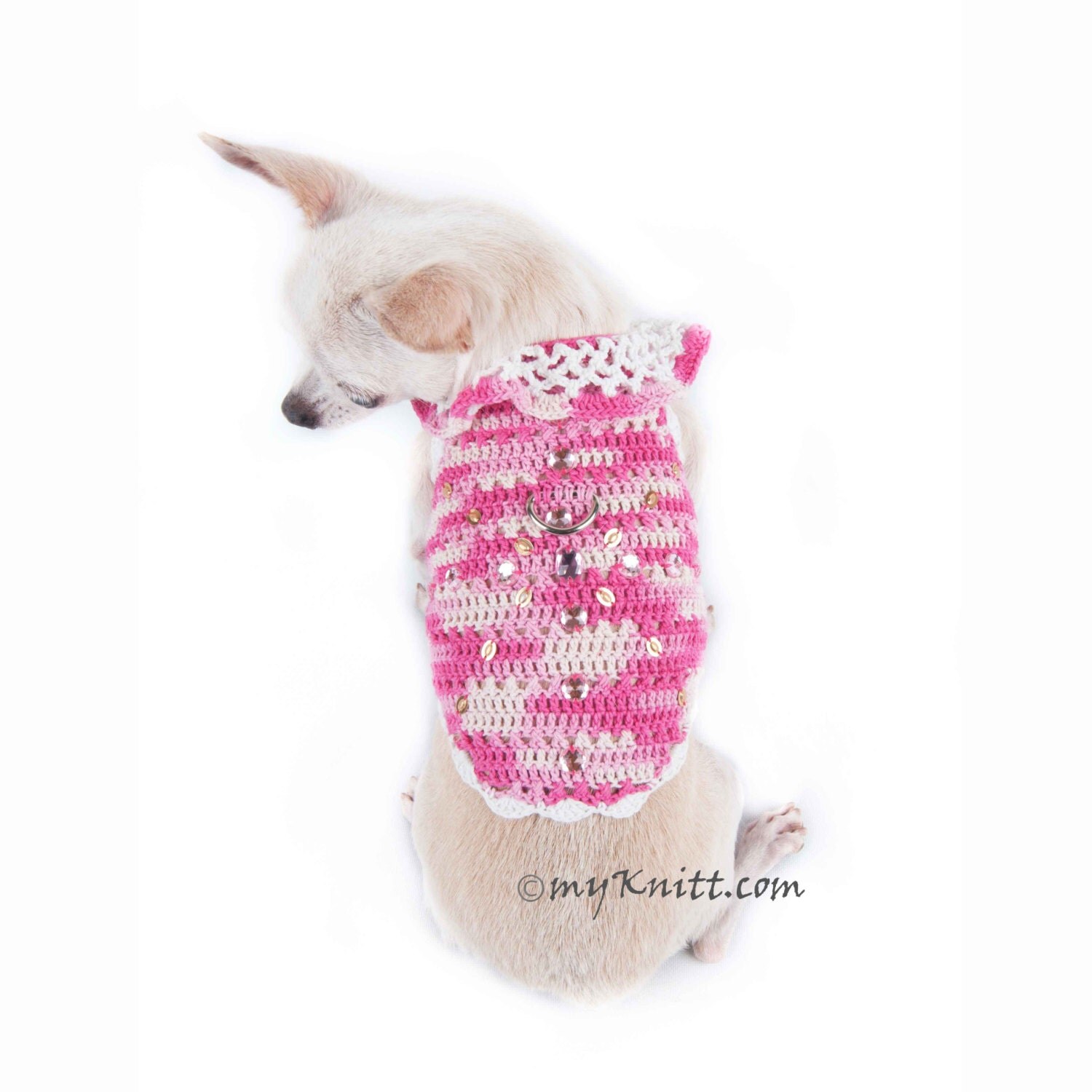 teacup clothes pink dress with teacup chihuahua clothes d by myknitt teacup clothes pink dress with teacup chihuahua clothes d by myknitt