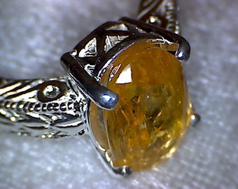 Stunning Imperial Topaz Ring