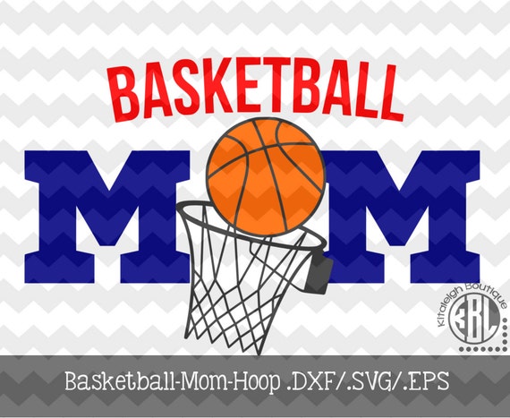 Download Basketball Mom Hoop Decal Files .DXF/.SVG/.EPS for use with