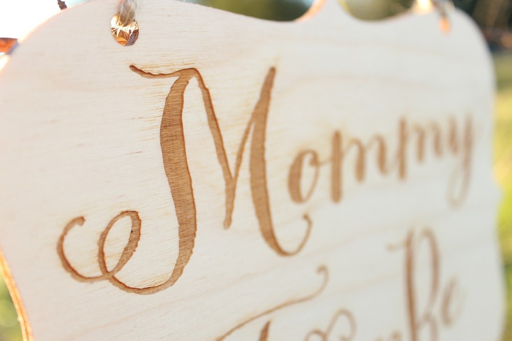 Mommy To Be Sign Baby Shower Sign Rustic Baby Shower Mommy