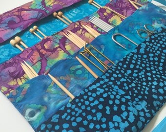 Large Knitting Needle Case/Organizer (item K129)