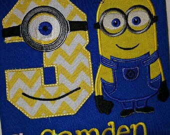 Minion Birthday Shirt
