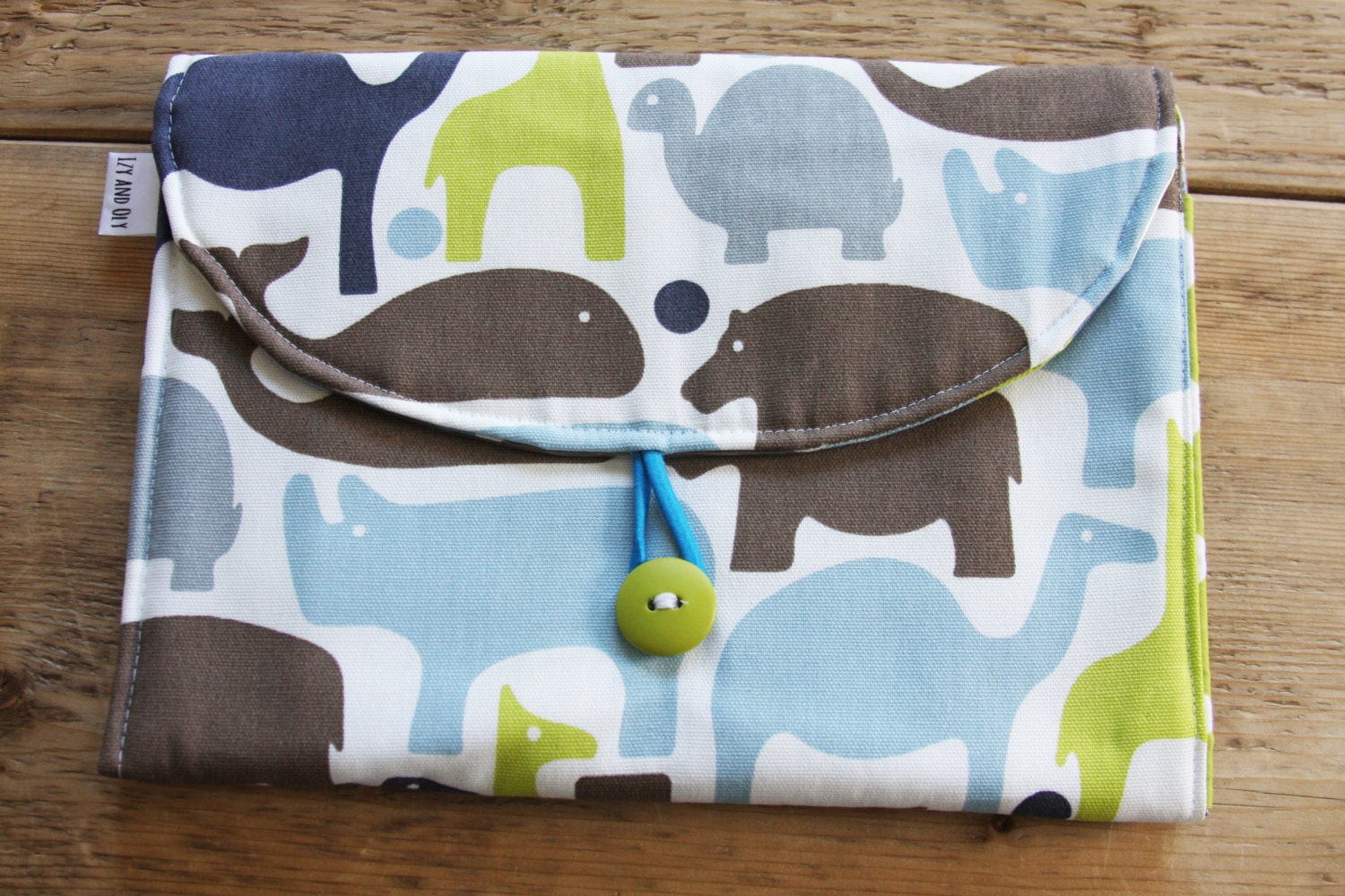 Travel Changing Pad Diapering on the Go Blue Options for