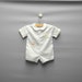 Vintage Baby Clothes 1950's Pale Blue and White Baby Boy Romper, Vintage Baby Romper, Blue Baby Romper, New Mom Gift, Size 0-3 Months