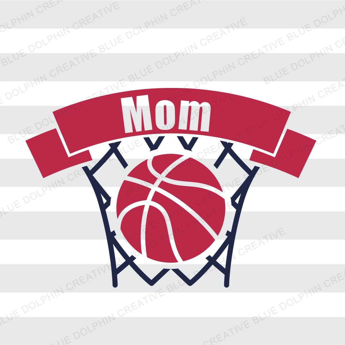 Download Basketball Mom SVG pdf png / Cricut Silhouette cutter files