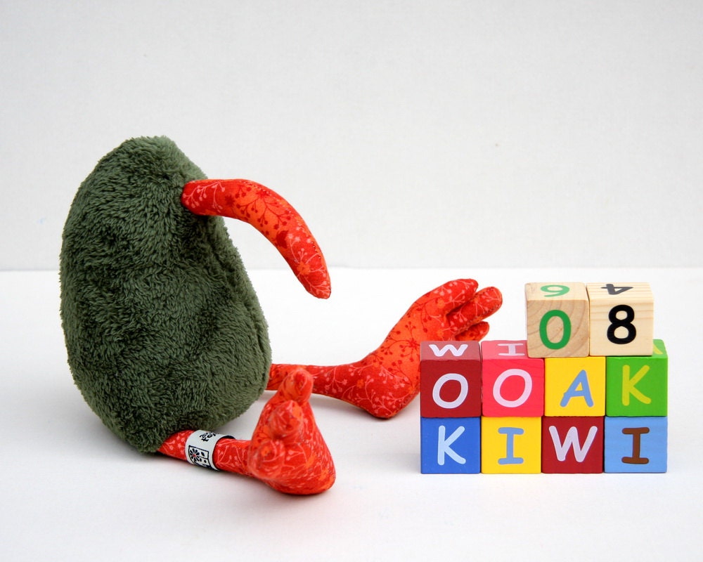 kiwi cuddly toy