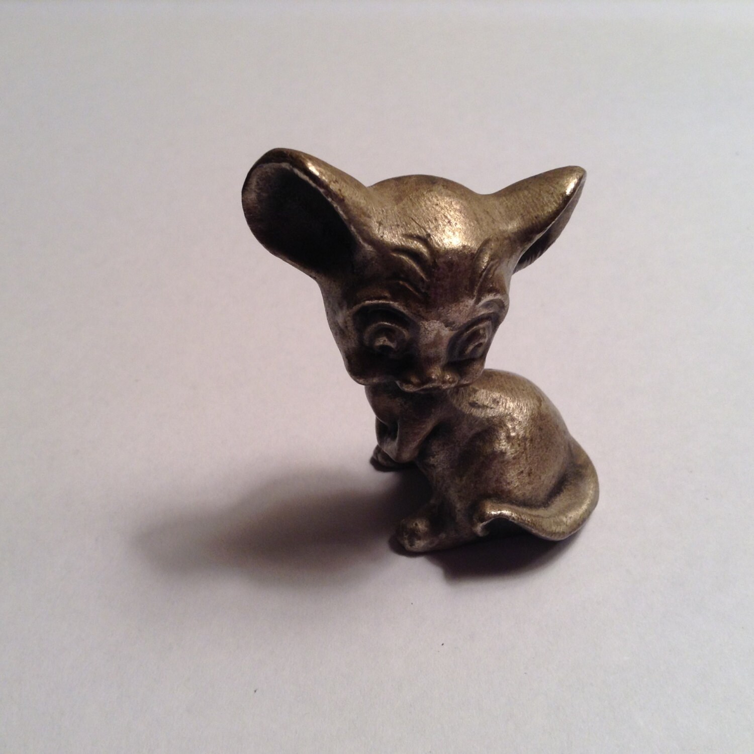pewter mouse figurine
