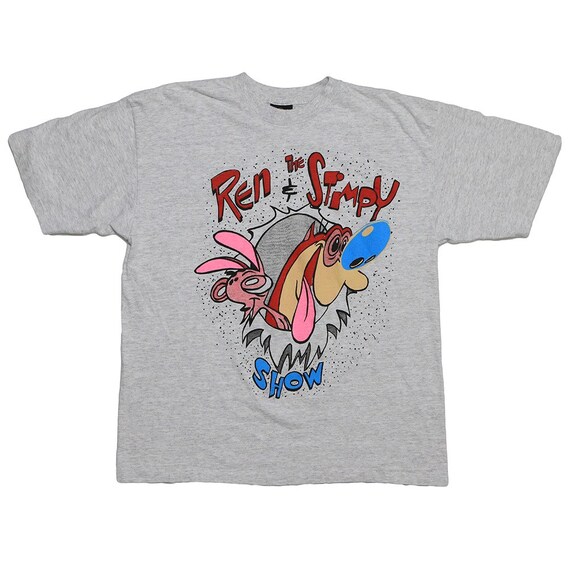 The Ren and Stimpy Show 1990s Vintage t Shirt 90s Original