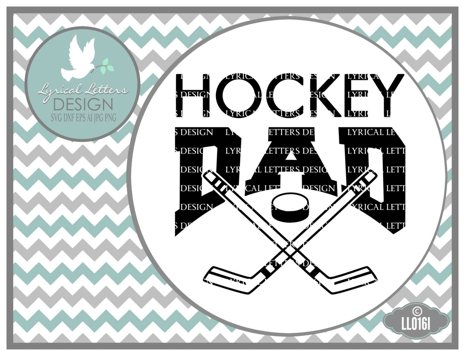 Download Hockey Dad Sports SVG LL016 I Svg Graphic Design Cut